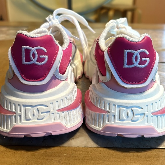 Dolce Gabbana- Mixed-material Airmaster sneakers - Picture 4 of 4